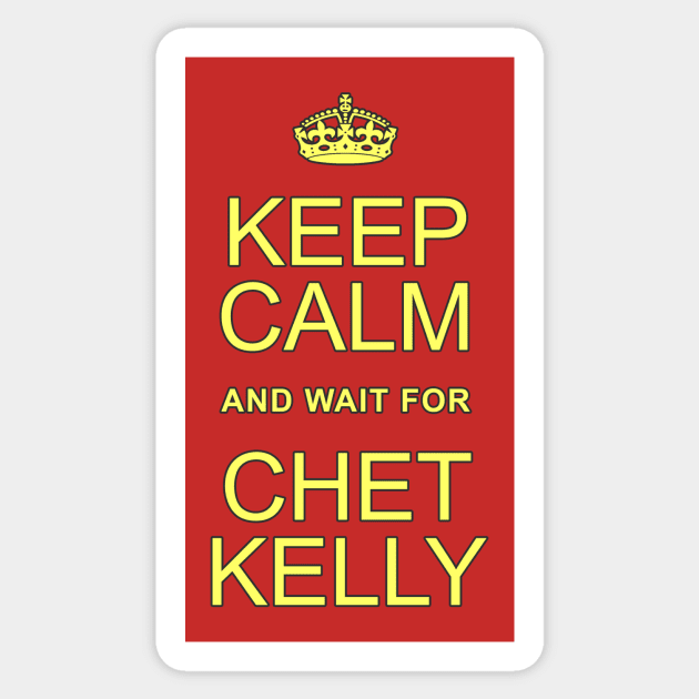 Chet Kelly Sticker by Vandalay Industries